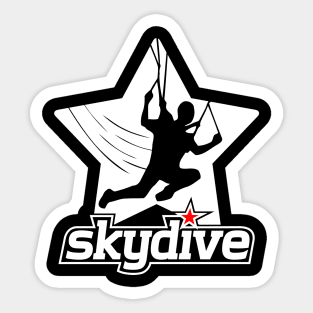 Mod.1 Paratrooper Skydiving Skydive Freefly Freefall Sport Sticker